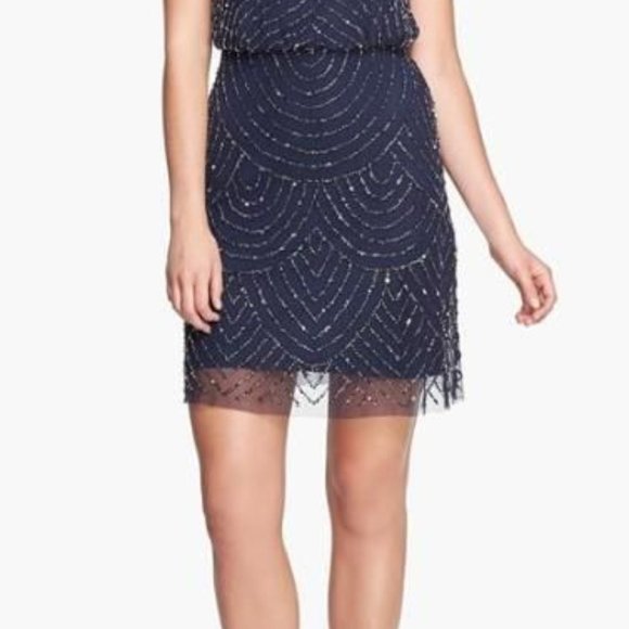 Adrianna Papell Dresses & Skirts - Navy Adrianna Papell dress